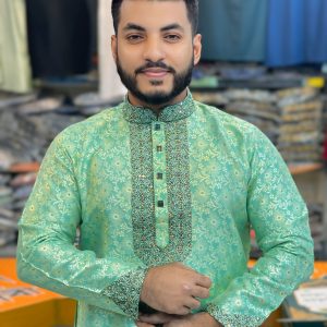 লাক্সারি কাতান পাঞ্জাবি [ LK-55 ]